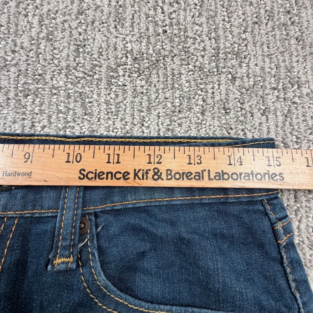 Levi's 502 Regular Taper Jeans Mens 30x32 Blue Dark Wash Denim 29507-0004